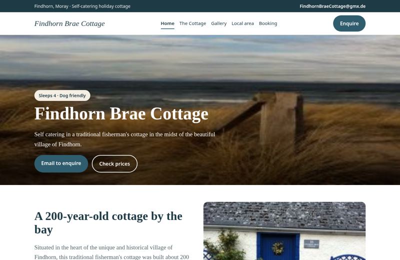 Findhorn Brae Cottage redesign concept
